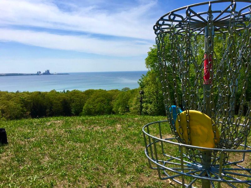 Mt. McSauba Disc Golf Course In Charlevoix