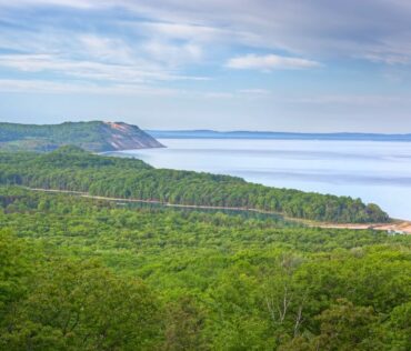 North Bar Lake Overlook Sleeping Bear Dunes National Park Canva