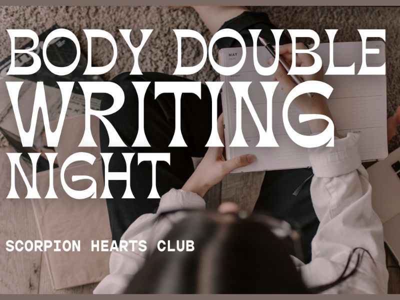 Scorpion Hearts Body Double Writing Night Webpage