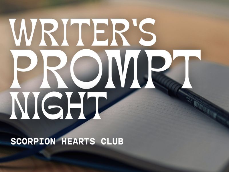 Scorpion Hearts Writers Prompt Night Webpage