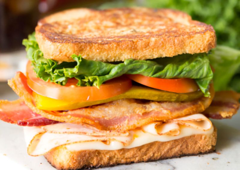 Silly Dilly Club Sandwich Farm Country Cheese House - FB