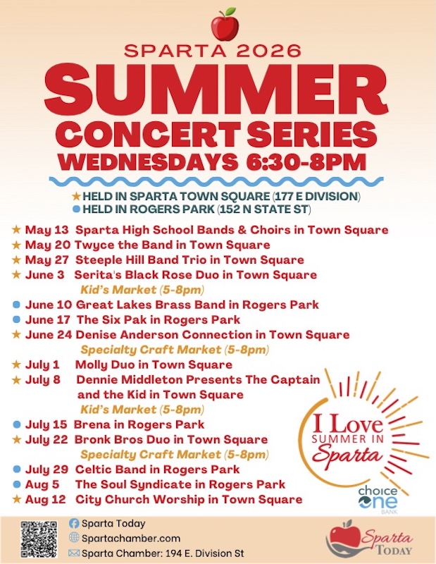 Sparta Concert Series Webpage