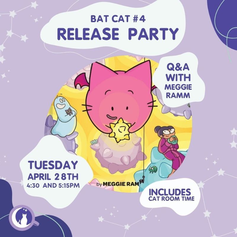 Submission Constellation Cat Cafe Book Release Party