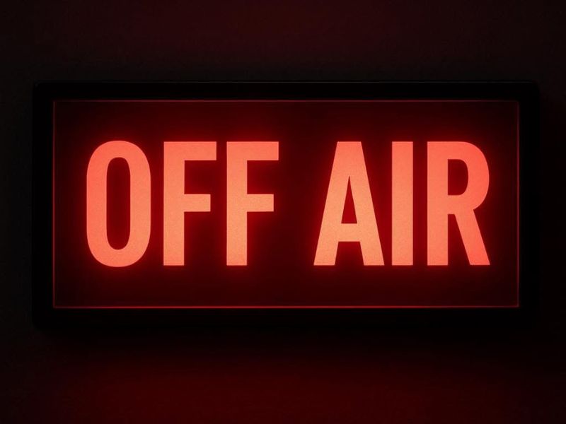Wealthy Theatre Screening Off Air Webpage