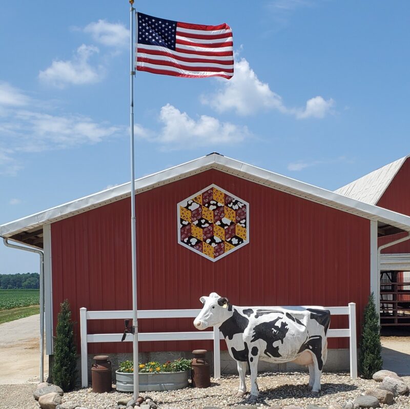 Weiss Centennial Farm Barn Quilt FB