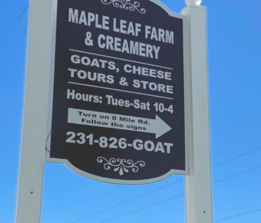 maple leaf farm sign - FB