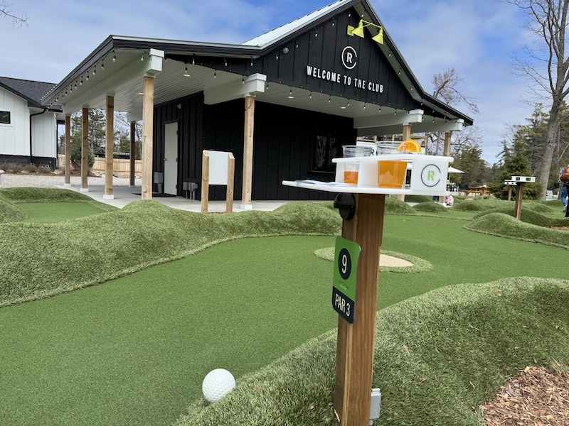 River Club Glen Arbor Beer Stand