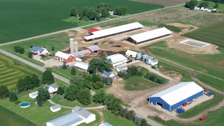 Shuler Farms Aerial View