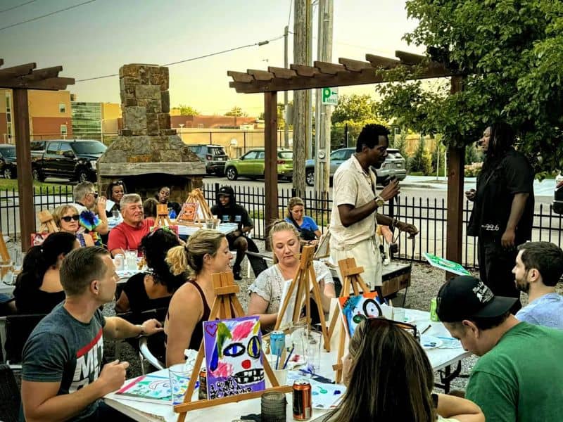 AllArtWorks Laugh Sip Paint Eventbrite