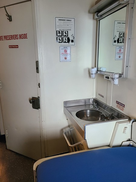 Badger State Room Sink With Bathoom In Background Rudd