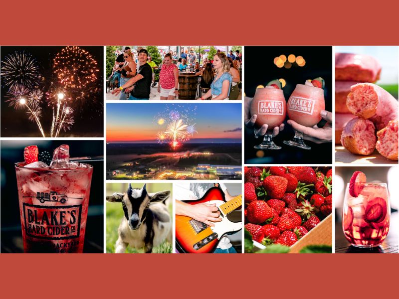 Blakes Farm Strawberry Festival Webpage