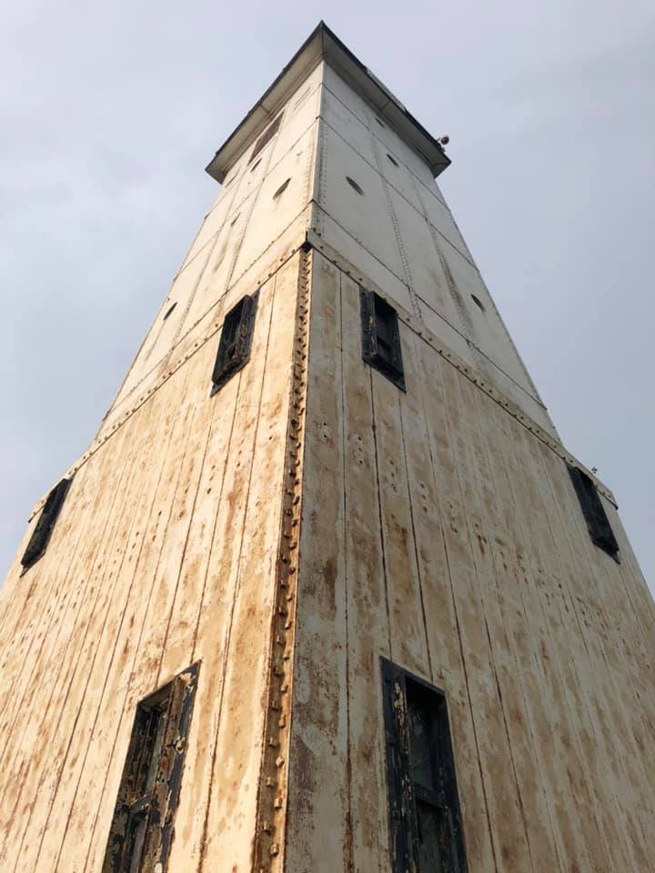 Frankfort North Breakwater Lighthouse Closeup Koss