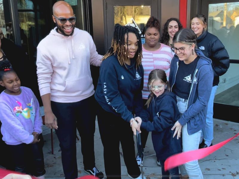 Last Mile Cafe Ribbon Cutting Facebook