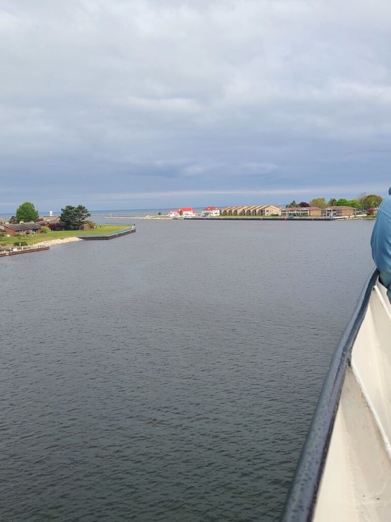 Leaving Ludington on the SS Badger