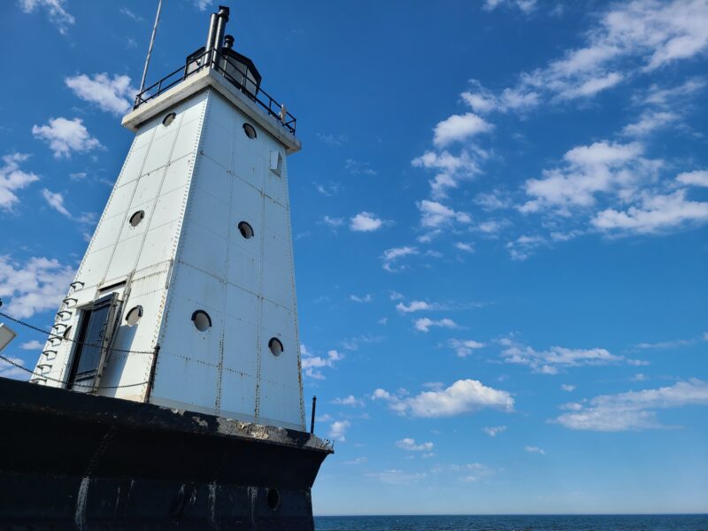 Ludington North Breakwater Light Rudd