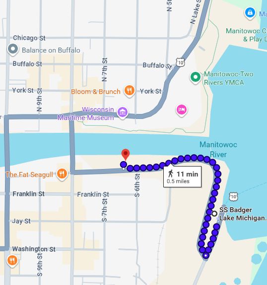 Manitowoc Map
