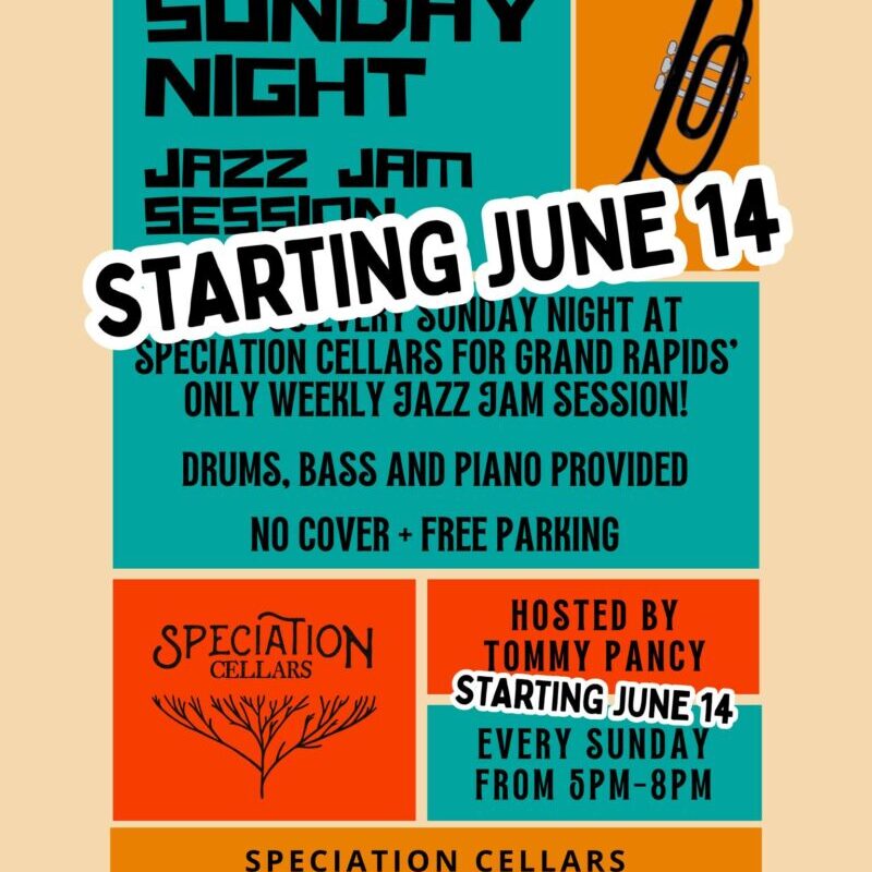 Sunday Night Jazz Jam Speciation Cellars FB