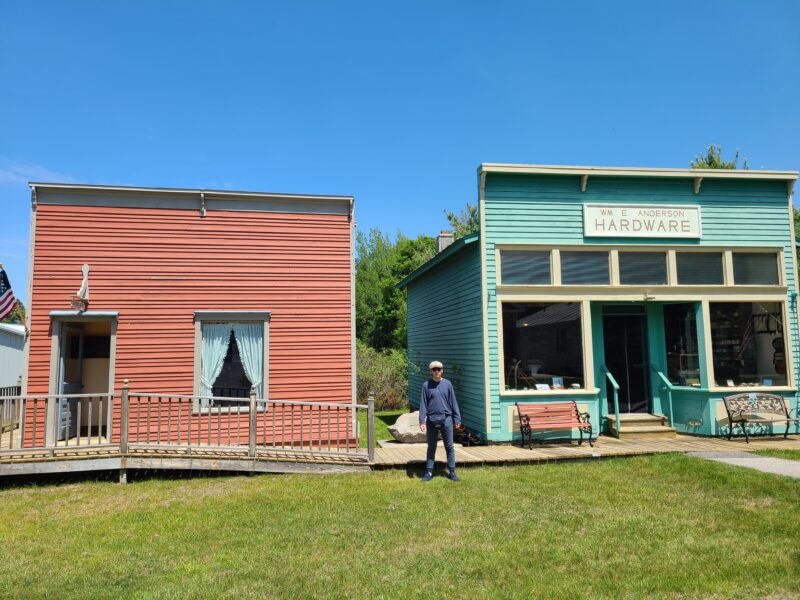 White Pine Village Ludington Teen Boy By Histroic Buildings Rudd