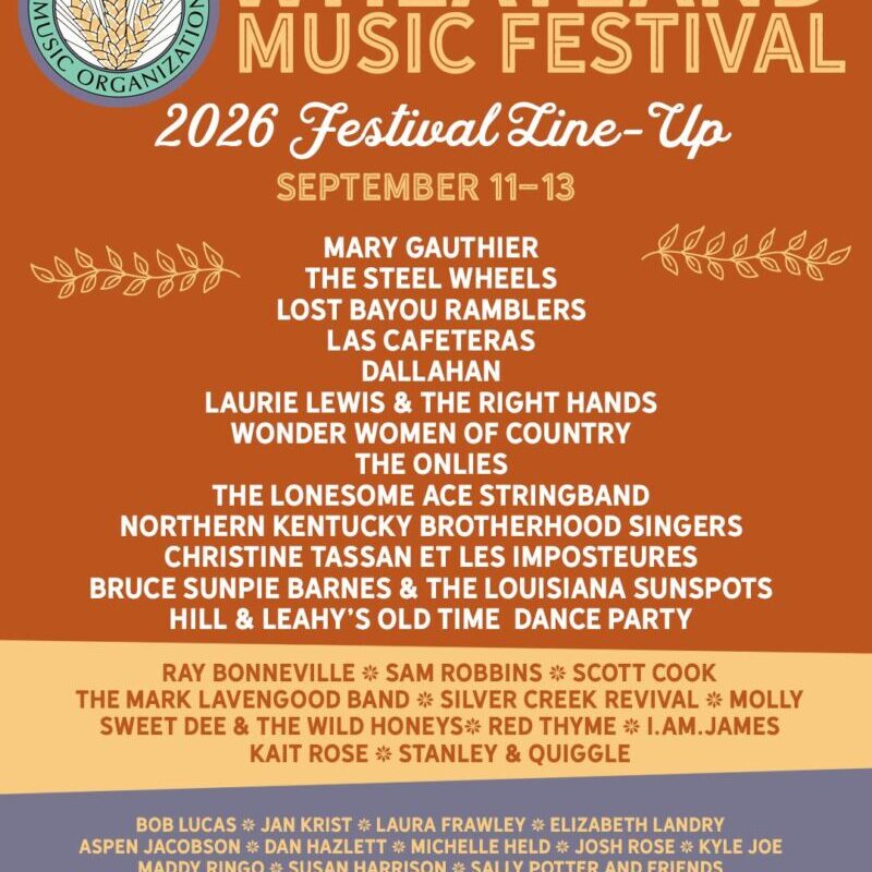 2026 Wheatland Music Festival Lineup