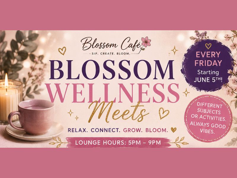 Blossom Cafe Wellness Meets Webpage