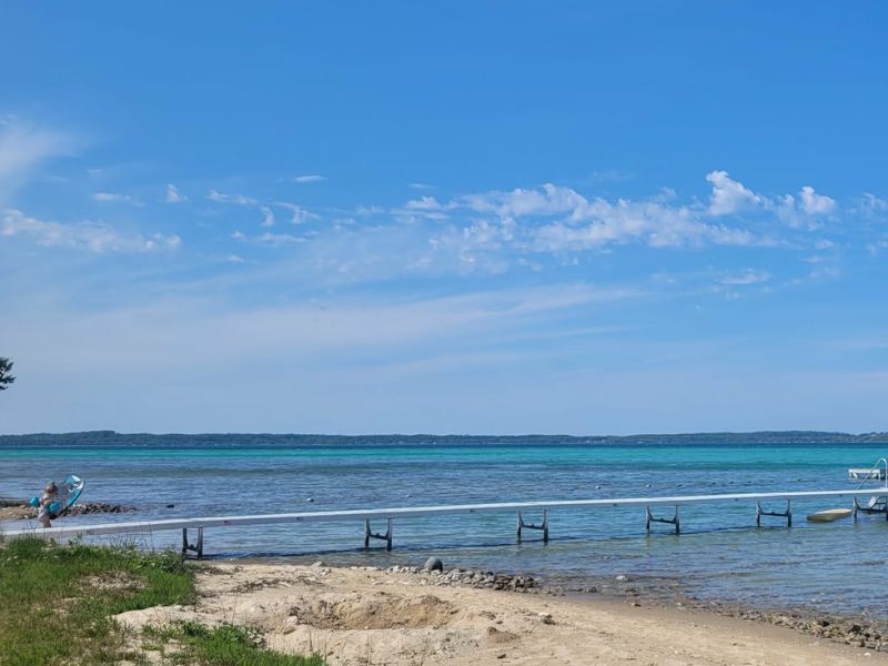 Crystal Lake Wide View Including Dock Berta Via Rudd
