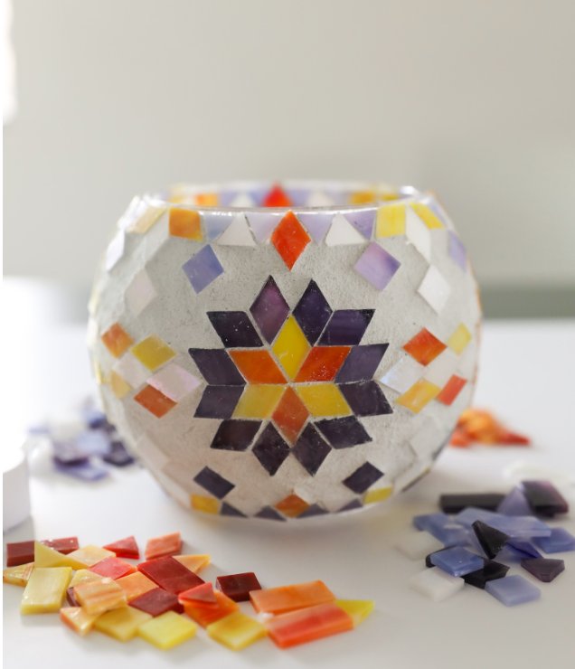 GRAM Glass Mosaic Lantern Workshop Webpage