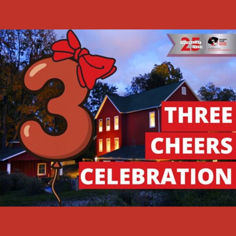 Gildas Club GR Three Cheers Celebration Webpage