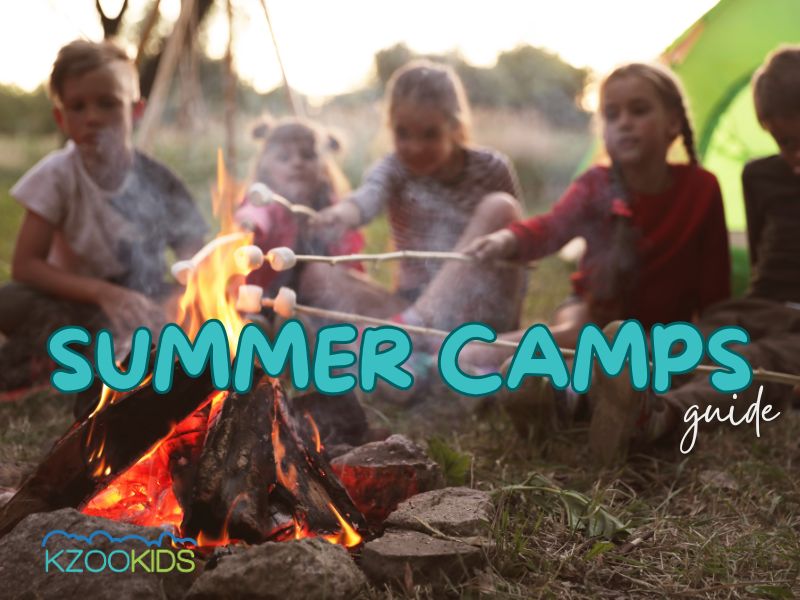 KZOO Kids 2026 Summer Camp Logo