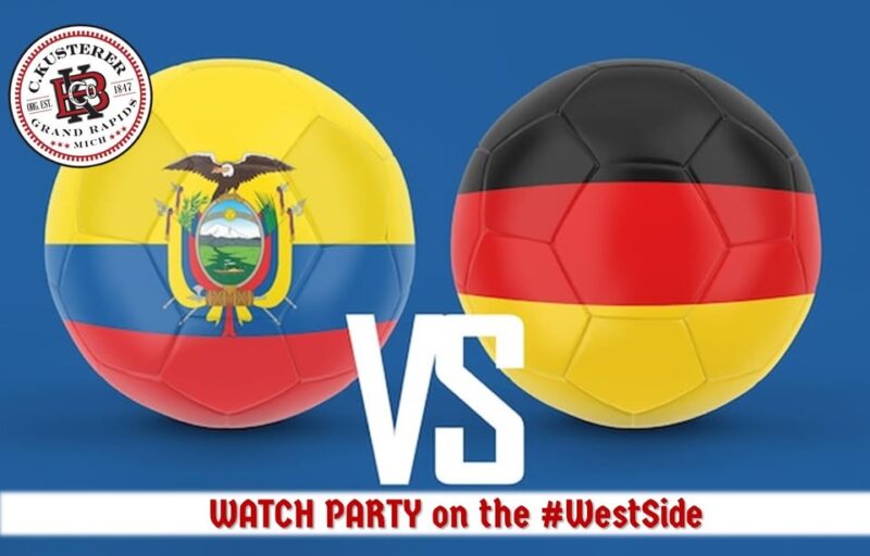 Kusterer Bruhaus World Cup Watch Party Germany Vs Ecuador Facebook