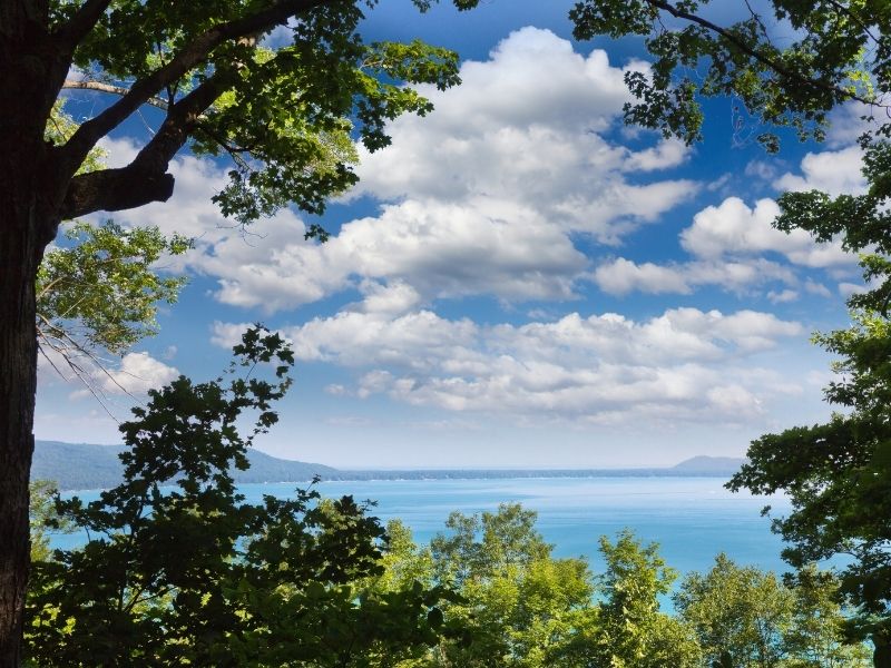 Overlook Of Big Glen Lake Canva DWalker44 From Getty Images Signature