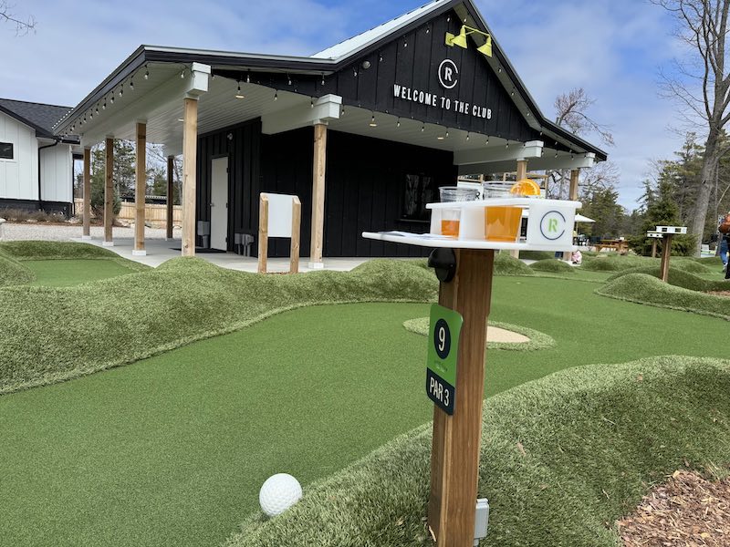 River Club Glen Arbor Beer Stand