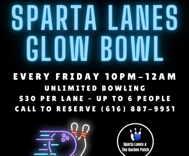 Sparta Lanes Glow Bowl 2026 Webpage