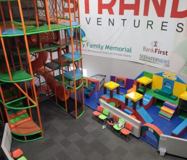 Strand Adventures Manitowoc Climbing Structure And Toddler Area Rudd