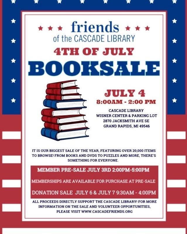 Submission 4th Of July Book Sale