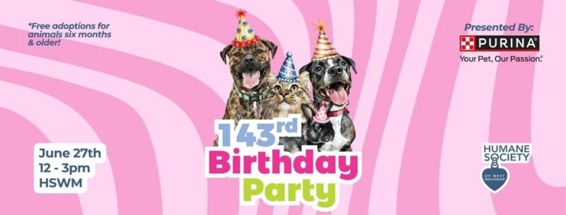 Submission Humane Society Of WMI Birthday Party 2026