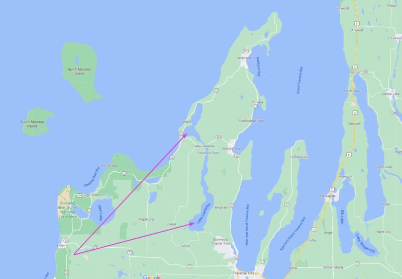 Lake Leelanau Michigan