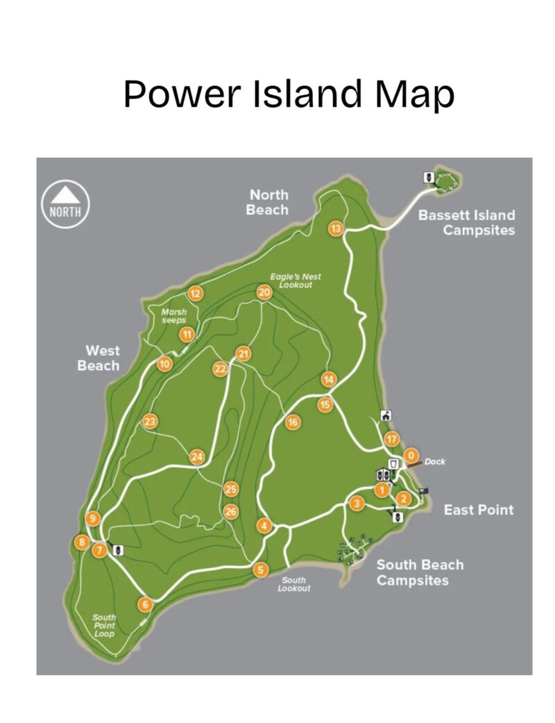 Power Island Hiking Trails Gt County Parks
