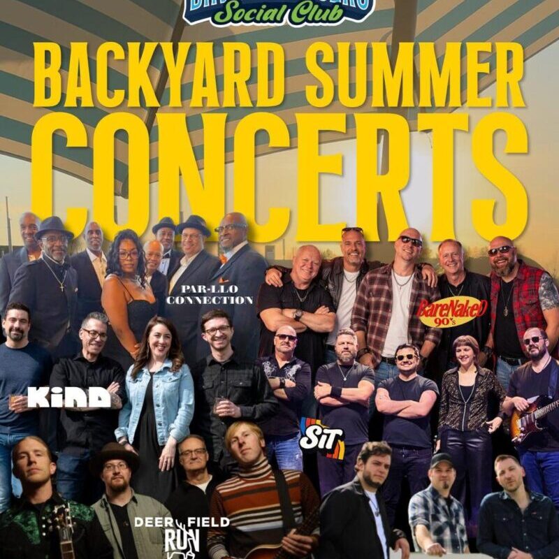 Backyard Summer Concert Series at Dinks & Dingers webpage