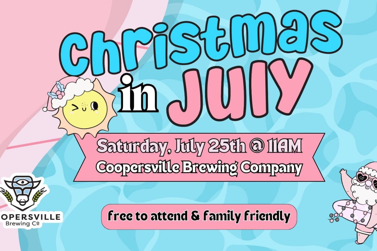 Cooperville Brewing Co Christmas in July Facebook