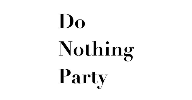 All Art Works Do Nothing Party Facebook