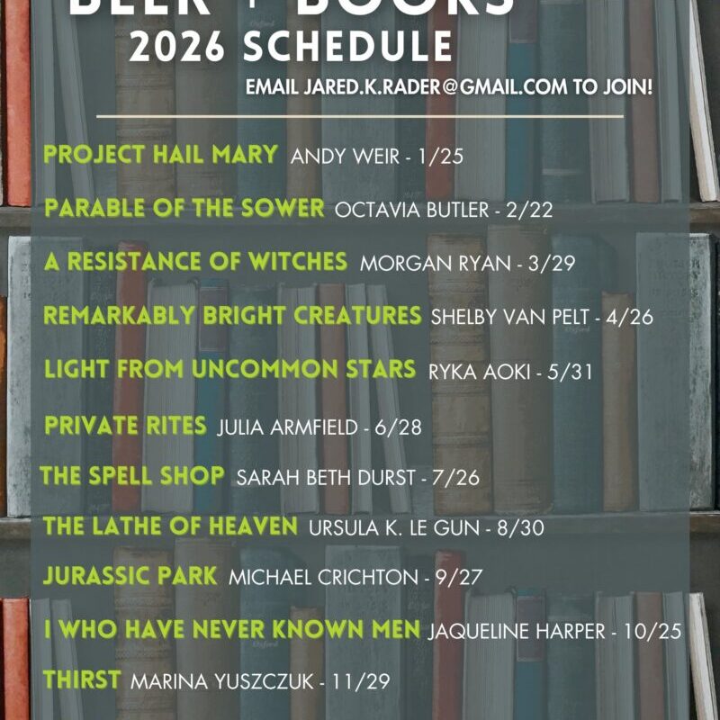 Broadleaf Brewing Beer Books 2026 Poster 1