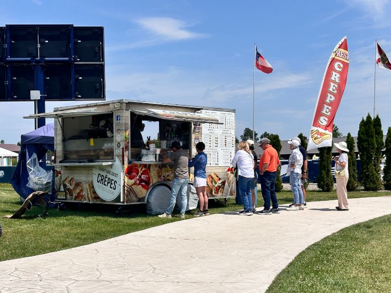 Crepes Food Truck Traverse City Horse Shows