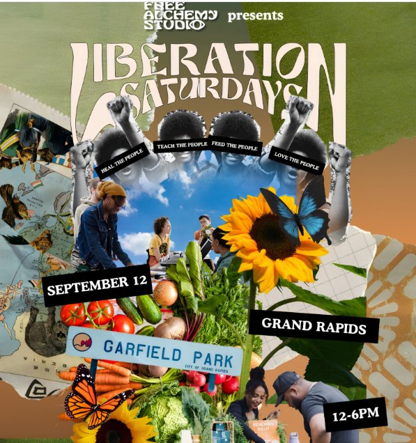 Free Alchemy Studio Presents Liberation Saturday Instagram