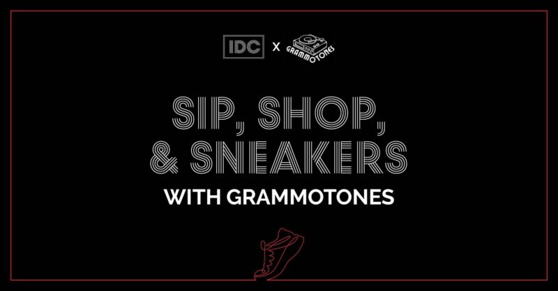 IDC Sip Shop Sneaker Event Facebook