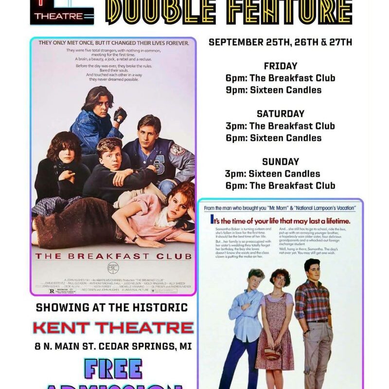 Kent Theatre Classic 80s Double Feature Facebook