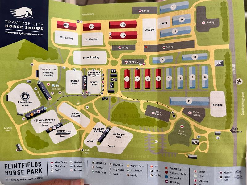 Map of Flintfields Horse Park