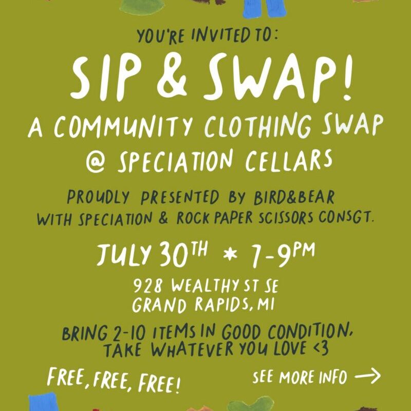 Speciation Cellars Clothing Swap Facebook