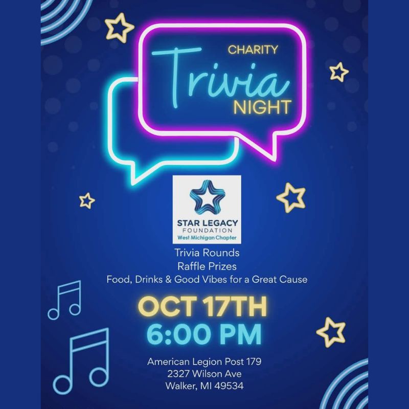 Submission Star Foundation Charity Trivia Night