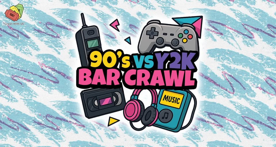 Tin Can GR 90s vs Y2K Bar Crawl Facebook
