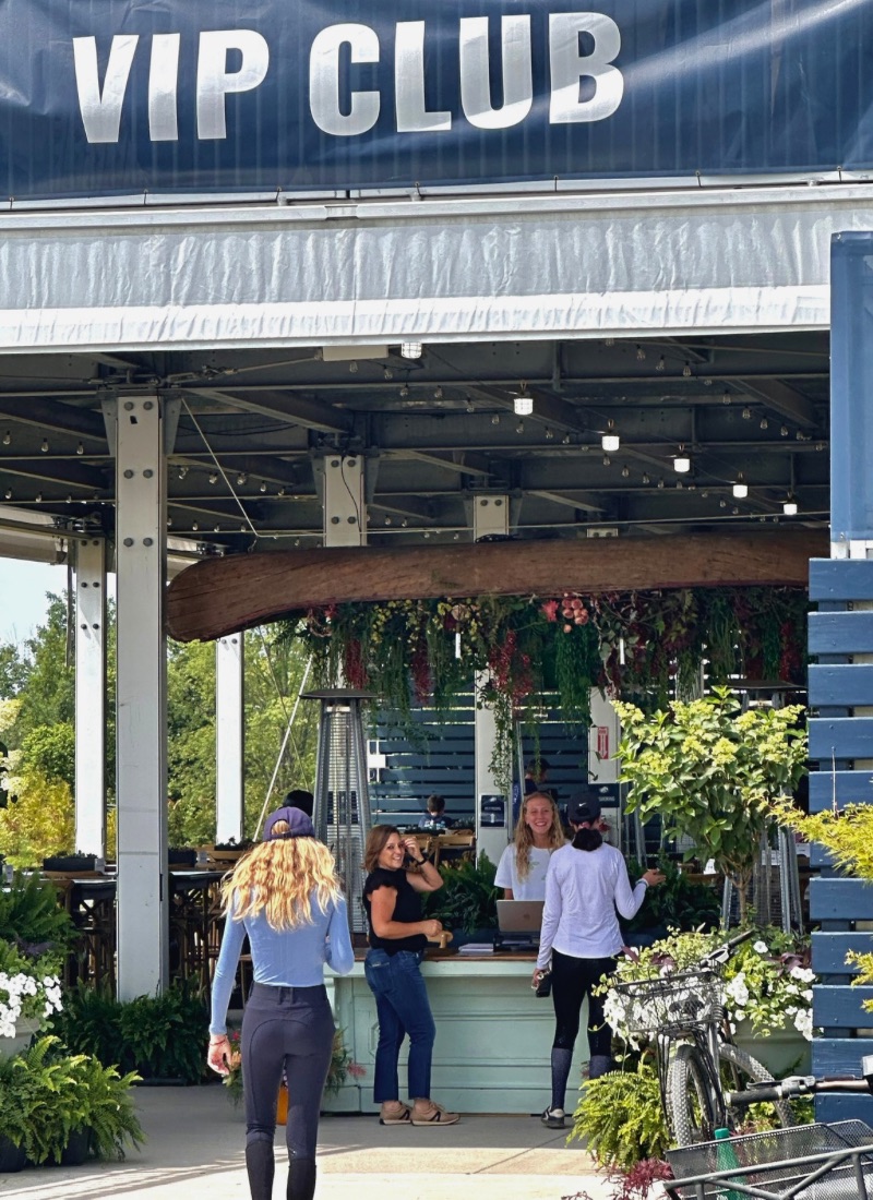 VIP Pavilion at Traverse City Horse Shows